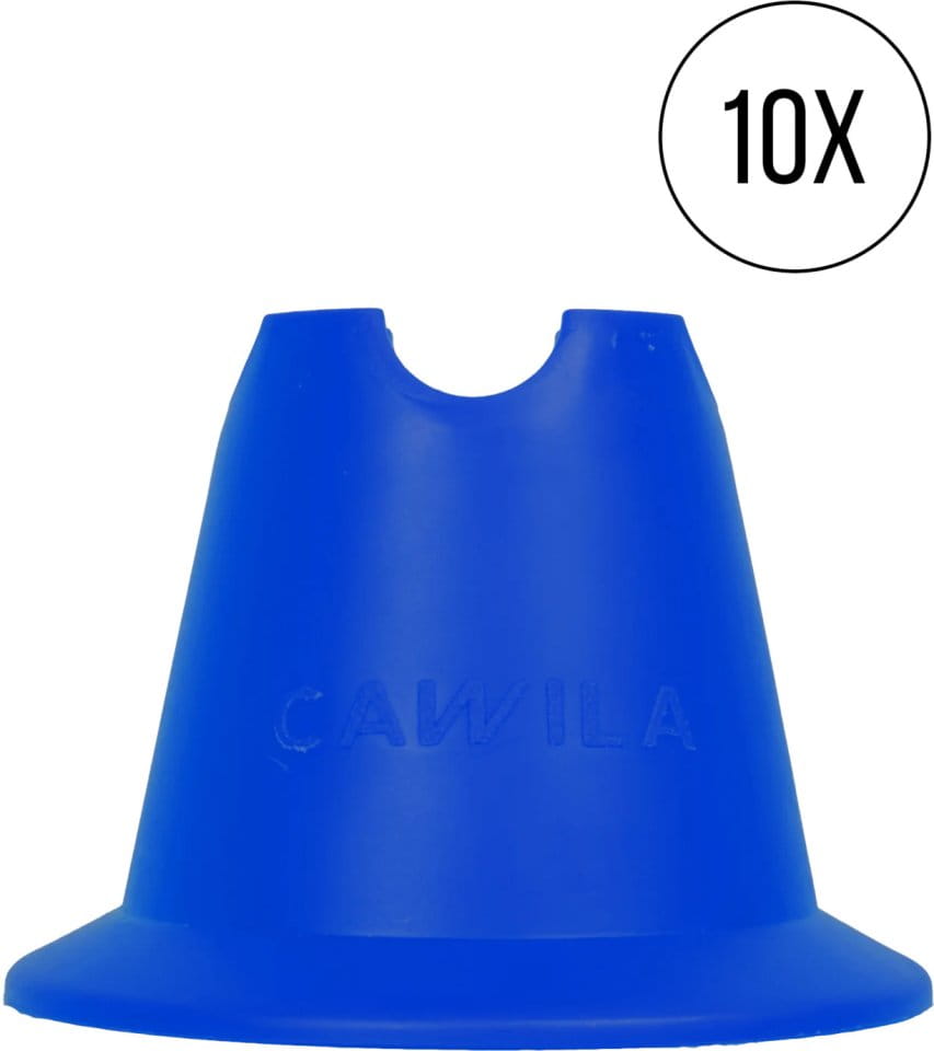 Szyszki treningowe Cawila Mini-Pylone 10er Set Blau