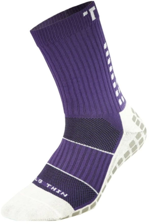 Skarpety Trusox Thin 3.0 - Purple with White trademarks