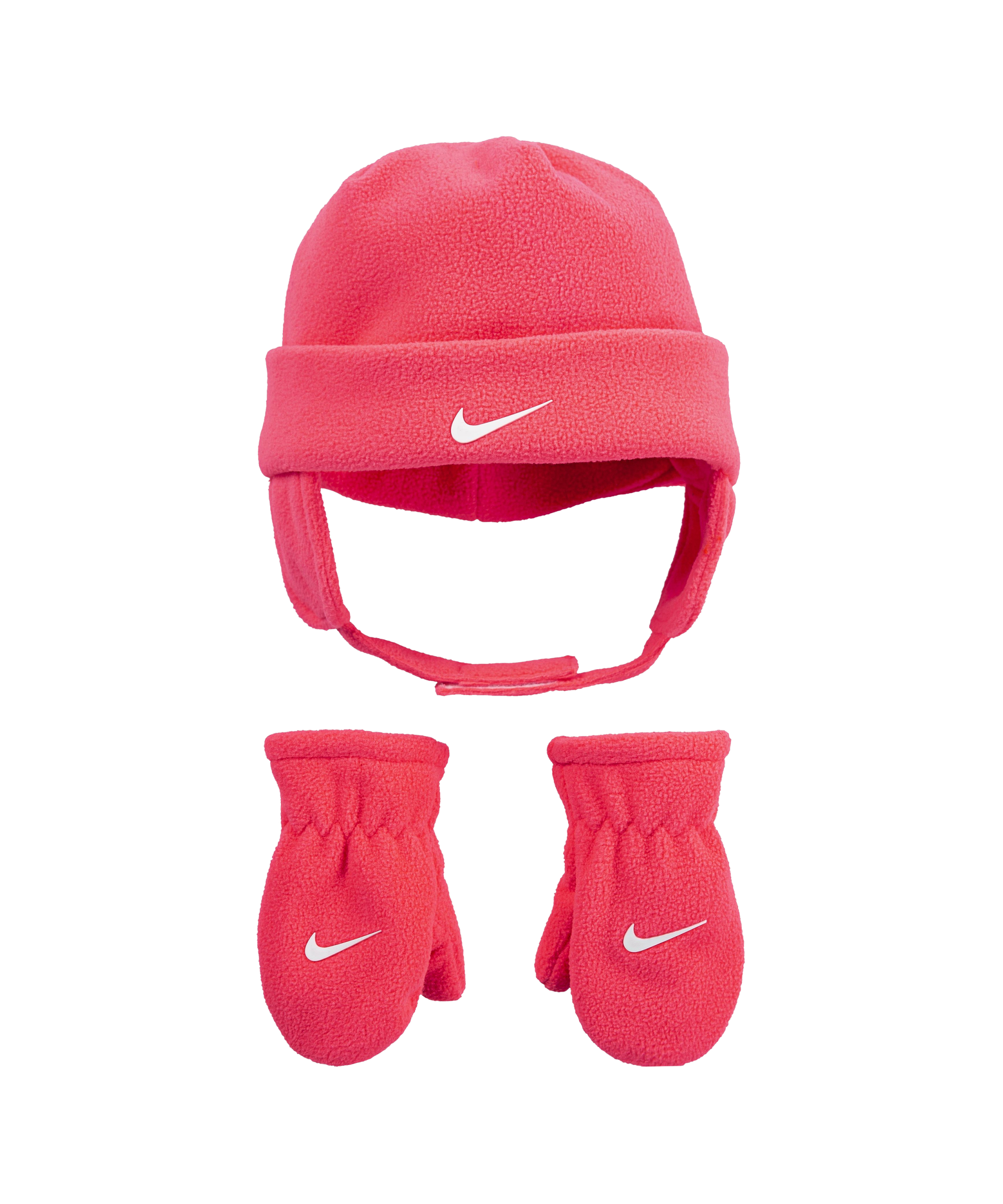 Czapka Nike Swoosh Fleece Mütze+Handschuhe Set Baby FA4F