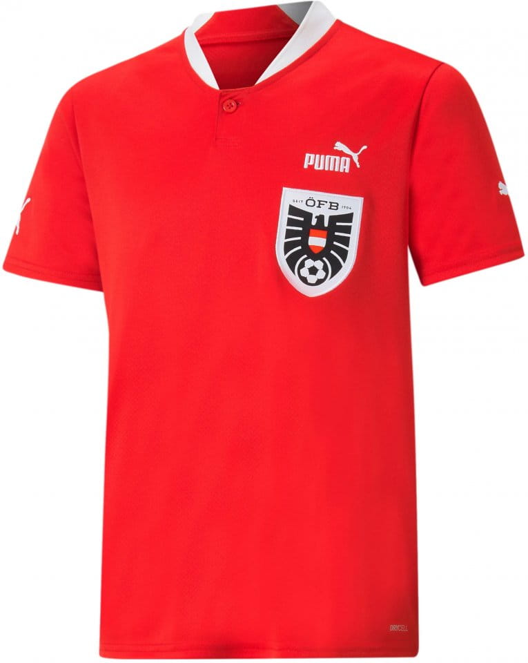 Koszulka Puma ÖFB Home Jersey Replica Jr 2022/23