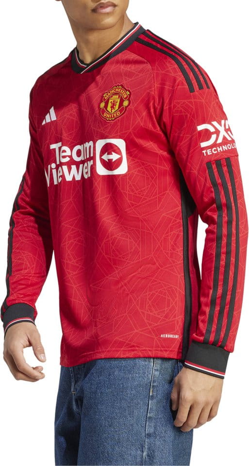 Koszulka z długim rękawem adidas MUFC H JSY L 2023/24