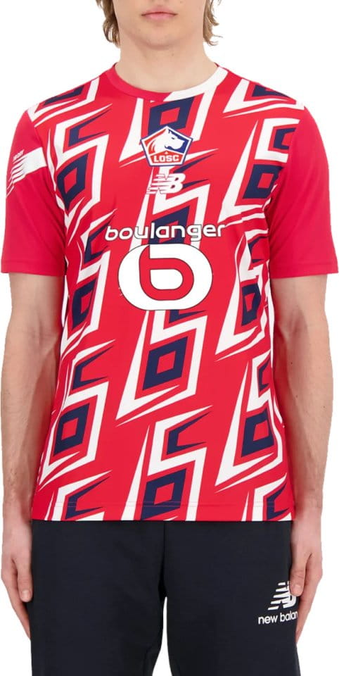 podkoszulek New Balance LOSC Lille Prematch Shirt 2023/24