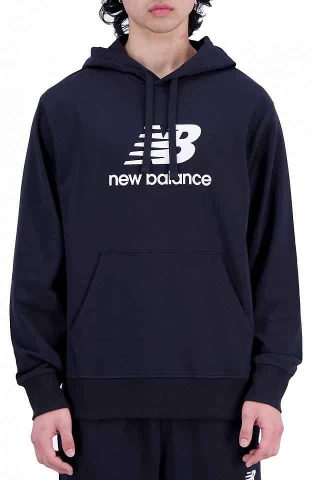 Bluza z kapturem New Balance Essentials Stacked Logo French Terry