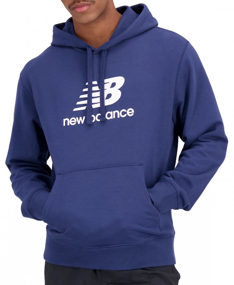 Bluza z kapturem New Balance Essentials Stacked Logo French Terry
